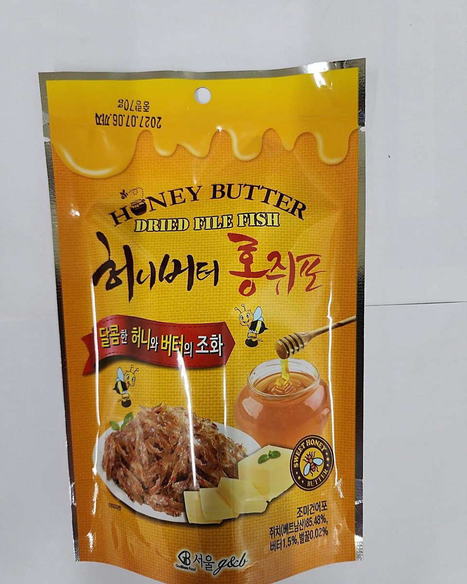 허니버터 홍쥐포